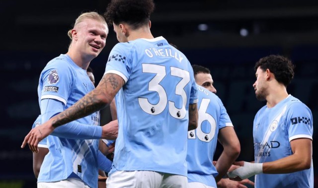 英超-奥赖利双响 曼城2-1力克纽卡斯尔距榜首2分